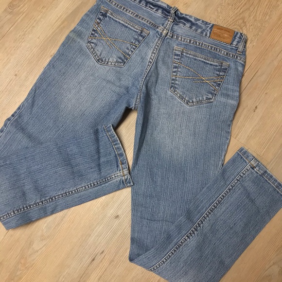 AEROPOSTALE BRAND JEANS BAYLA SKINNY 1/2 SHORT - Picture 4 of 5